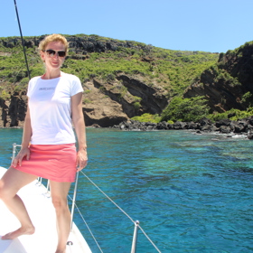 Dovolenou moderátorka ráda tráví také u moře.