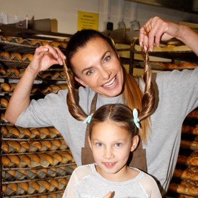 Alice Bendová s dcerkou Alicí.