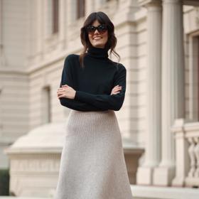 Úpletová sukně Tatuum s délkou mírně pod kolena, 1 199 Kč