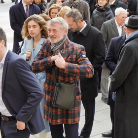 Herec Jiří Dvořák přišel na inauguraci prezidenta Petra Pavla v doprovodu půvabné dcery Anny.