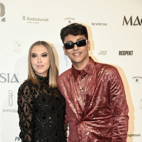 Marsella doprovodila do Rudolfina kamarádka Lucka.