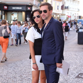 Nikolu požádal moderátor o ruku před třemi lety v londýnském mrakodrapu.