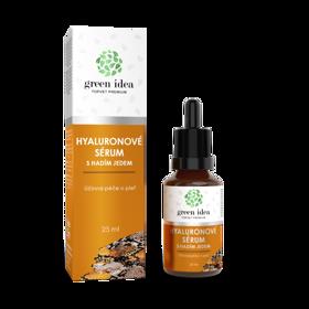 Pro zralou pleť je důležité vybrat správnou kosmetiku. Česká značka Green Idea nabízí účinnou a efektivní pomoc v péči o zralou pokožku s vysokým liftingovým účinkem v hyaluronovém séru s hadím jedem. Cena 398 Kč 