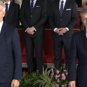 Petr Pavel skládá prezidentský slib.