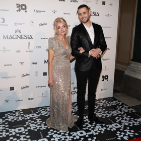 Herečka Veronika Žilková přišla na Českého lva v doprovodu syna Vincenta Navrátila.