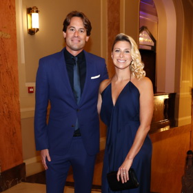 Do pražského Obecního domu zavítala také bývalá tenistka Andrea Sestini Hlaváčková s manželem.