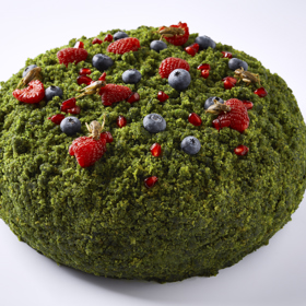 Mezi nejpopulárnější dorty Šárčina podniku patří tento mechový.