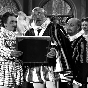 Klasická komedie Císařův pekař (1951) stojí především na výkonu Jana Wericha, který si zahrál Rudolfa II. i pekaře Matěje.