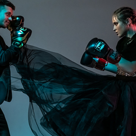 Kickboxerka Martina Ptáčková pózovala s bratrem Josefem v projektu Lifee SuperWoman.