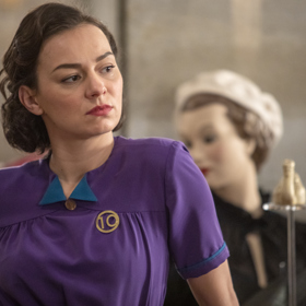 Beáta Kaňoková si během natáčení užila také velké množství drdolů.