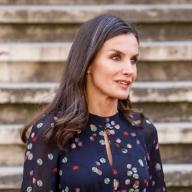 Navíc Letiziin šedivý pruh v jinak hnědých vlasech působí jako příjemně kontrastní prvek, který si mnoho žen nechává v kadeřnictvím odbarvit za těžké peníze. Španělské královně to podle nás prostě sluší.