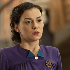 Herečka Beáta Kaňoková je hvězdou seriálu Zlatá labuť.