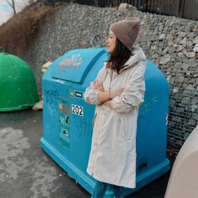 Podle modelky je v době internetu snadné dohledat informace ohledně třídění, pokud člověk tápe.