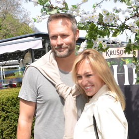 Na Petříně se objevili i manželé Ondřej Novotný a modelka Renata Langmannová.