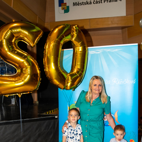 Vnuci Reginy Řandové, Matěj a Čestmír.