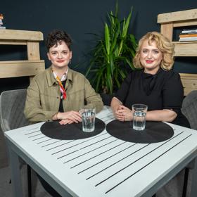 Karolína Kachyňová byla hostem Miluše Bittnerové v talk show Na kafeečko.