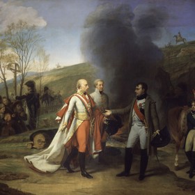 František I. je u nás známý asi hlavně bitvou u Slavkova, které se říká také bitva tří císařů. Proběhla v roce 1805 a císař Napoleon tehdy porazil cara Alexandra I. a císaře Františka I.