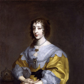 ...a Henrietta Marie Bourbonská.