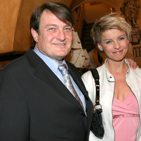 Zpěvačka Iveta Bartošová se svým osudovým mužem Ladislavem Štaidlem.