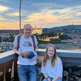 Táta říká, že Instagram zakládali před rokem jako jistou formu terapie.