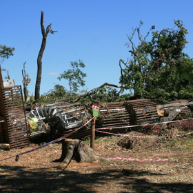 Takto dopadlo 3D bludiště u hodonínské ZOO.