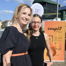 Petra Paroubková přišla po dlouhé době do společnosti v doprovodu své dcery Margarity.