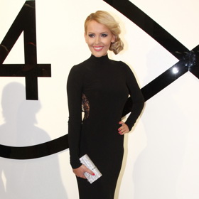 Linda Bartošová na Mezinárodním filmovém festivalu v Karlových Varech v roce 2013.