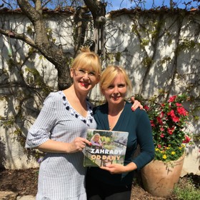 Dana Makrlíková nedávno vydala pokračování své úspěšné knihy Zahrady od Dany.