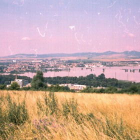 Takto se rozlila řeka Morava. 