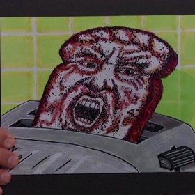 Hlavním hrdinou satirických komiksů Jima Carreyho je bývalý americký prezident Donald Trump.