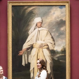 Kate byla ozdobou znovuotevření National Portrait Gallery v Londýně. 