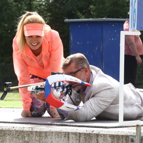 Bývalá biatlonistka Gabriela Soukalová trávila sportovními tréninky podstatnou část svého dětství a dospívání.