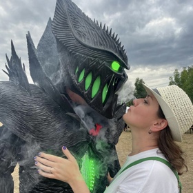 Překonat strach a políbit hrůzostrašnou stvůru našla šéfredaktorka Lifee.cz Markéta Behinová.