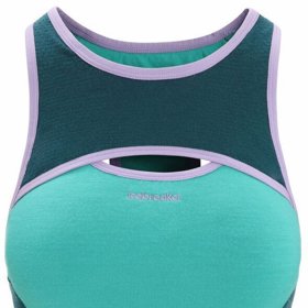 Sportovní podprsenka patří k oděvům, které si zaslouží speciální zacházení. (Icebreaker, 1 999 Kč)