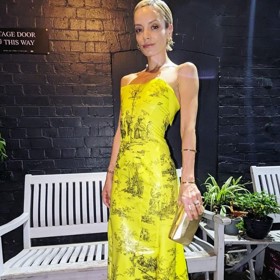 Herečka Lily Allen naopak vynesla kousek mnohem subtilnější a v podstatě cudný.