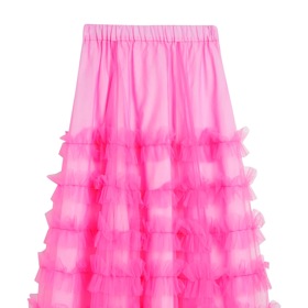 Volánková sukně z tylu. (P.A.R.O.S.H., 3 399 Kč)