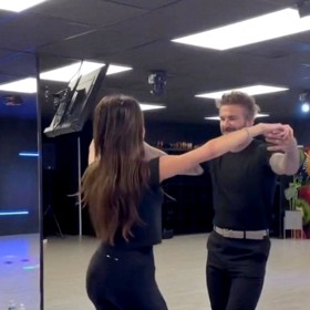 Součástí metody Tracy Anderson byl i tanec, do něhož zapojila i svého manžela Davida.