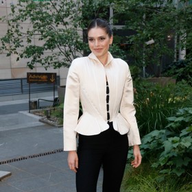 Leona Skleničková letos v červnu na premiéře filmu To ty nosíš smůlu, lásko.