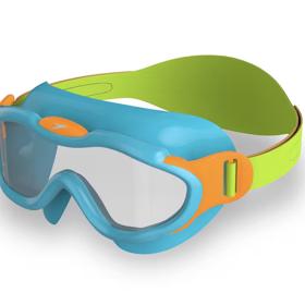 Plavecké brýle Speedo Biofuse pro malé plavce od 2 do 6 let, vhodné do bazénu i venkovních vod (Decathlon, 379 Kč).