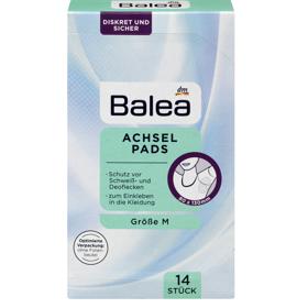 Chcete si vzít barevné oblečení a obáváte se koláčů od potu? Není nic lehčího, než se vybavit diskrétními vložkami do podpaží, které pojmou veškerý pot a zároveň slouží jako deo ochrana. Značka Balea nabízí vložky ve více velikostech a cena balíčku 14 ks velikosti M vyjde na 90 Kč. 