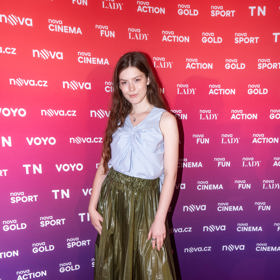 Jak nám Sára Korbelová prozradila, má ráda udržitelnou módu. Tento outfit například pochází z recyklovaných kousků.