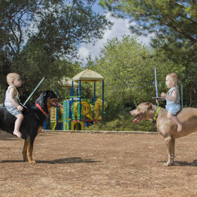 4. „Souboj psů.“