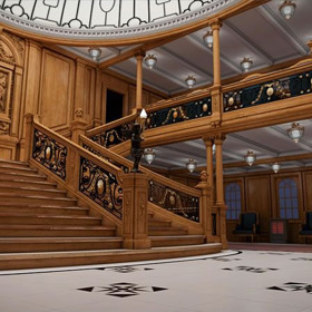 A toto je verze na Titanicu II.