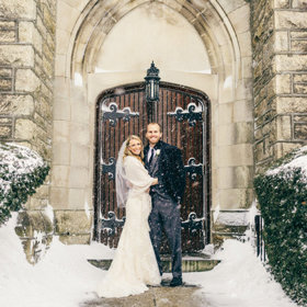 Ceremoniál se konal v kostele St. Matthews Church v samosprávném městském obvodu Conshohocken, slavnostní přivítání hostů v resortu Normandy Farms poblíž Blue Bell.