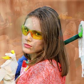 Strávit šestnáct hodin tím, že myjete záchody v obchodním centru není nic moc.