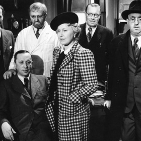 Karel Čapek se svou ženou Olgou v Bílé nemoci