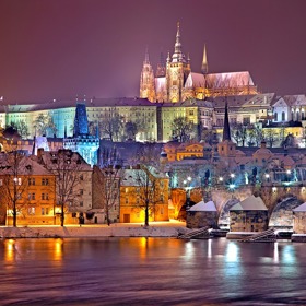 Praha je naprosto nádherná.
