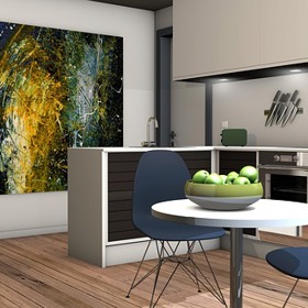 Umělecká díla jsou v bytě důležitá