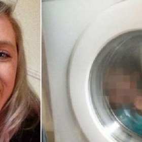 Tato bláznivá Američanka zavřela své dítě v pračce a vyfotila si ho
