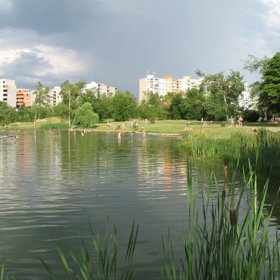 Princip biotopu je ve dvou samočistících nádržích.